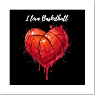 I love Basketball Posters and Art